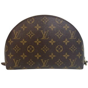 Louis Vuitton Toulouse de Milonde Shoulder Clutch Bag Cosmetic Brown
